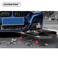 Alat Creeper alat gulung nampan dengan 4 roda putar Caddy Tray untuk otomotif, mekanik, DIY penggemar, dan garasi