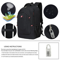 Sac à dos de voyage pour ordinateur portable, Anti-vol, avec Port de chargement USB, cartable professionnel étanche