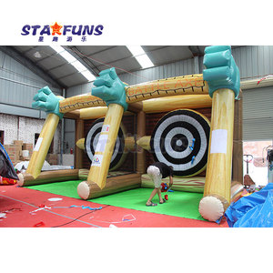 Jeux <span class=keywords><strong>de</strong></span> Carnaval Gonflables pour Deux Joueurs <span class=keywords><strong>Jeu</strong></span> <span class=keywords><strong>de</strong></span> Cible <span class=keywords><strong>de</strong></span> Fléchettes <span class=keywords><strong>de</strong></span> Tir, Haches <span class=keywords><strong>de</strong></span> Combat Gonflables pour Enfants et Adultes - Product Image 2