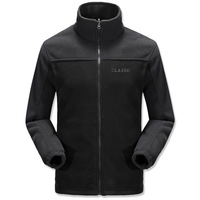 OEM ODM Individuelles Logo Unisex Klassische Polartec Softshell Winter Outdoor Fleecejacke mit durchgehendem Reißverschluss für Herren