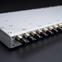 Diviseur de puissance passif coaxial 32 voies Wilkinson 800-2600 MHz pour répartiteur de signal RF 50W Modèle 42X-X000-BC-10 pour la communication