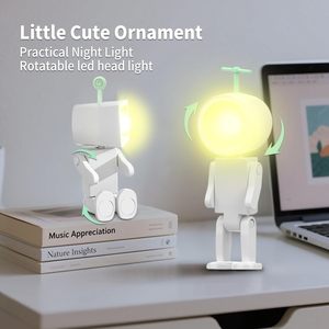 Spaceman ánh sáng ban đêm, LED từ đêm đèn cho trẻ em DIY dễ thương bàn đèn - Product Image 1