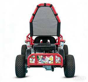 Kart de course familial personnalisable avec télécommande, vitesse maximale de 25 km/h, charge utile de 85 kg, équipement de parc d'attractions - Product Image 3