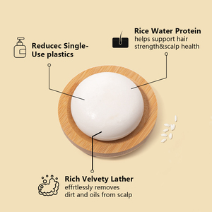 Custom Shape Mold Private Label <strong>Rice</strong> Soap <strong>Shampoo</strong> <strong>Bar</strong> for <strong>Shampoo</strong> <strong>Bar</strong> - Product Image 5