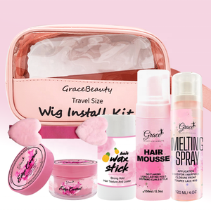 Bâton <span class=keywords><strong>de</strong></span> <span class=keywords><strong>cire</strong></span> <span class=keywords><strong>de</strong></span> colle en dentelle <span class=keywords><strong>rose</strong></span> <span class=keywords><strong>de</strong></span> marque privée, mousse pour cheveux bouclés, kit d'installation <span class=keywords><strong>de</strong></span> perruque en spray fondant à <span class=keywords><strong>bande</strong></span> fondue avec sac <span class=keywords><strong>de</strong></span> voyage <span class=keywords><strong>rose</strong></span> - Product Image 2