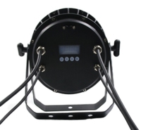 Extérieur DMX 4in1 Étanche RGBW LED Par IP65 Tête Mobile Stage Light UV Faisceau avec 18*10W Cob Aluminium et PVC Corps 3W Puissance