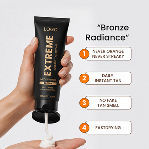 200g Sun Bed Instant Intensive Tanning <strong>Lotion</strong> Self Body Sunbed Cream Tanning Accelerator <strong>Lotion</strong> Bronzer Private Label Own Brand - Product Image 3