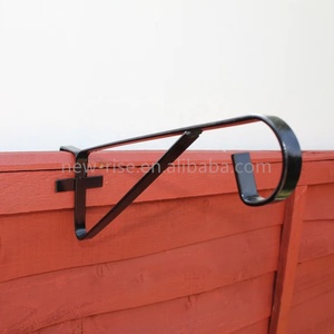 Concrete Fence Post Topiary Ball <strong>Hanging</strong> Flower <strong>Basket</strong> Garden <strong>Bracket</strong> - Product Image 2