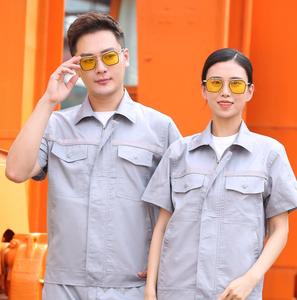 Uniforme <span class=keywords><strong>de</strong></span> <span class=keywords><strong>Trabajo</strong></span> Profesional TN6209 <span class=keywords><strong>de</strong></span> Algodón para Lavado <span class=keywords><strong>de</strong></span> Autos, Construcción e Ingeniería, para Hombre y Mujer, para Verano - Product Image 1