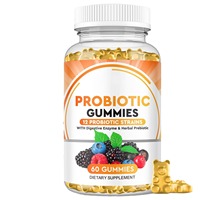 Gummies Probiotiques OEM & ODM pour la Santé Intestinale avec 12 Souches Probiotiques – Complément Probiotique pour la Digestion