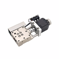 Plataforma Motorizada de Desplazamiento con Husillo de Bolas de Acero Inoxidable, Eje X, Plataforma Motorizada de Precisión, Etapa de Movimiento Lineal Compacta, 1 Año de Garantía