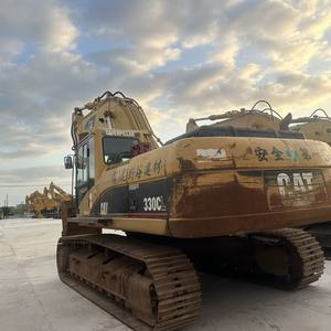 Excavatrice Caterpillar 330CL d'occasion, modèle 2018, moteur 184KW, capacité de la benne de 1,8 m³, boîte de vitesses hydraulique de 30 tonnes, pompe à engrenages, vidéo - Product Image 5