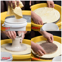 Rundes Keramik tuch PVA Absorbieren des Handtuch Keramik-Trimm werkzeug Plattenspieler-Pad Modellierung Pva-Handtuch