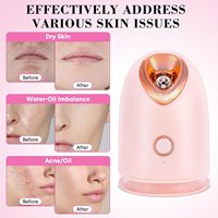 Diffuseur facial hydratant compact et portable à pulvérisation thermique transfrontalière pour soins de beauté