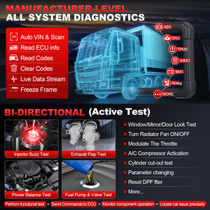 Outil de diagnostic amélioré X431 Pro3 ACE LAUNCH 2026, outil de diagnostic bidirectionnel, connecteur DBSCar VII, carte de topologie OEM - Product Image 2