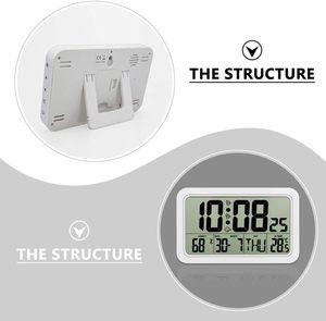Large Screen LCD Display Kitchen Countdown <b>Timer</b> 9999-Days Count Magnetic ABS Plastic Eco-Friendly Touch Control Customizable - Product Image 4