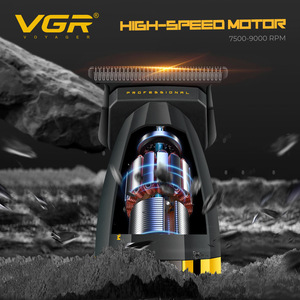 Cortadora de Pelo Profesional Recargable <span class=keywords><strong>Vgr</strong></span> V-285T Salon Barber con <span class=keywords><strong>Motor</strong></span> Bldc de 9000 rpm para Hombre - Product Image 4
