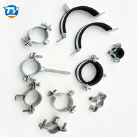 Collier de serrage pour tuyau en caoutchouc galvanisé UTT61 pour usage intérieur, fixation robuste pour tuyauterie industrielle destinée aux conduites d'eau