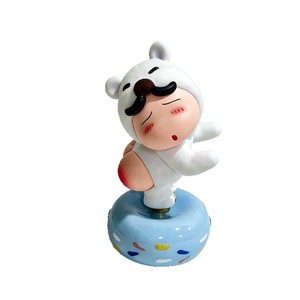 Adorno Creativo de Crayon Shin-chan con Trasero de Durazno, Decoración de Escritorio, Adorno para Coche, Decoración Adorable - Product Image 3