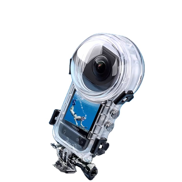 Pro-Grade Waterproof Camera Encasement High-Definition Diving Stealth Underwater Camera Shell For Insta360 X4