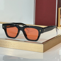 Lunettes de soleil JMM tendance, nouvelle mode, design original, lunettes de soleil de luxe pour femmes et hommes, lunettes de soleil carrées en acétate faites à la main, unisexe