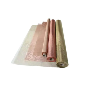 Revestimiento Decorativo de Tela de Alambre de Latón Tejido con Patrón Espigado para Aplicaciones de Filtrado con Servicio de Soldadura - Product Image 5