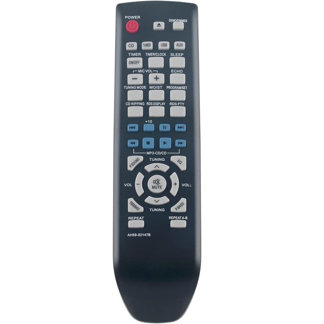 AH59-02147B Replacement Remote Control Compatible with Samsung Micro Component System MM-G35 MM-G25 Home Audio Systems