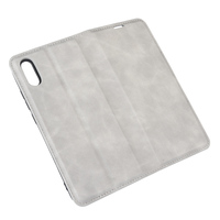 Coque de téléphone portable en cuir pour Xiaomi, étui à rabat avec support de cartes, en TPU, rouge, avec riz, 9A