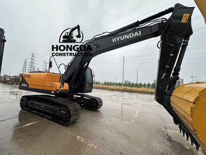 Excavadora Hyundai 220, de 20 toneladas excavadora de orugas, servicio pesado de Corea, componentes de núcleo de bomba de motor, buen precio, usada - Product Image 4