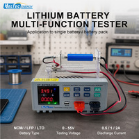 Probador de Capacidad de Batería Heltec 5A, Analizador Multifunción de 0-84V para Paquetes de Baterías de 12V, 24V, 48V y 72V