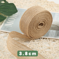Cordon plat large en fil de chanvre tressé, fait main, pour bricolage, décoration, style dentelle, pour la maternelle