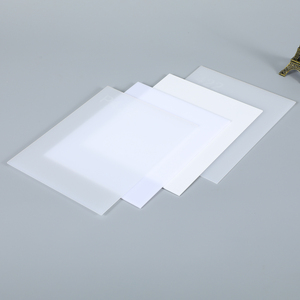 工場直販 静電気防止 フロスト加工 PC アクリル ディフューザーシート LED照明拡散板 ランプシェードシート - Product Image 3