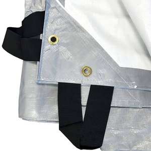 도매 공장 사용자 정의 저렴한 가격 28ftx48ft 헤비 듀티 건초 저장 방수포 판매 및 건초 베일 커버 제조 업체 - Product Image 6