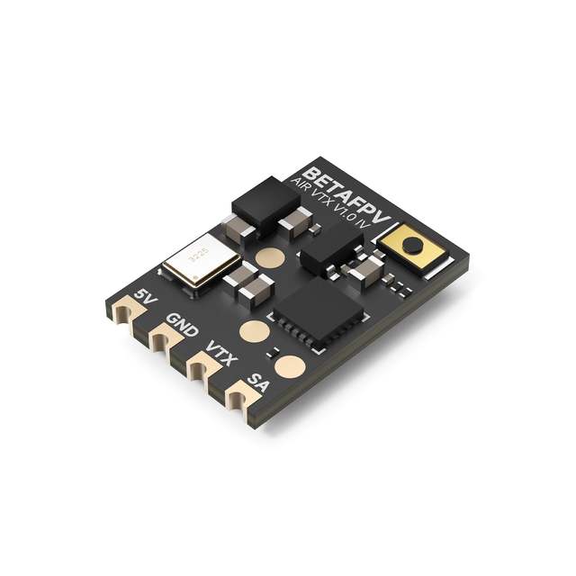 `BETAFPV Air VTX 5.8G 25MW Analog Video Transmitter 0.6g Ultra-Light PIT Mode 48CH VTX for 1S Tiny Whoop FPV Racing `