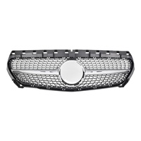 W117 Diamond Black Grille pour CLA 2014-2019 PRE-FACELIFT COULEUR NOIR CHROME