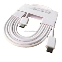 Câble USB-C S23 à Prix de Gros, Cordon Type C DW767 de 1,8 m, Câble USB-C vers USB-C à Charge Rapide 3A pour Samsung S26 S25U S24