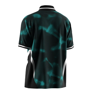 Maglietta Casual da <span class=keywords><strong>calcio</strong></span> con colletto ripiegabile, pannelli colorati personalizzabili e <span class=keywords><strong>maglia</strong></span> ad asciugatura rapida ideale per le partite del fine settimana - Product Image 6