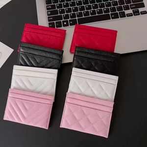 Lady Card <b>Wallet</b> PU Leather Fashion <b>Small</b> Portable Slim With Coin Pocket For Credit ID Cards Luxury Brand Custom Gift New - Product Image 1