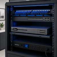 Yeastar P560 VoIP PBX : 100 utilisateurs, 30 appels, 1 E1, 8 FXO, 8 FXS, 200 lignes VoIP, système téléphonique IP d'entreprise