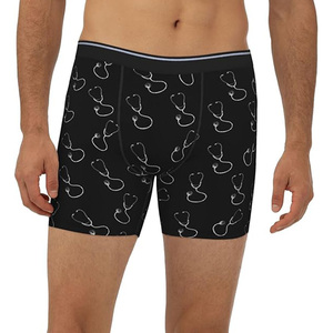 Biancheria intima delicata personalizzata per gli uomini slip Boxer quotidiani nudo sensazione di slip corti 4-way Stretch senza soluzione di continuità - Product Image 4