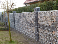 Panier de gabion galvanisé à chaud boîtes de gabions soudées pour mur de soutènement berge de rivière panier de gabion cage en pierre paysage