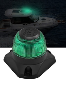 ISURE MARINE LED lumière marine Ancre de navigation Lampe polyvalente 2 milles nautiques Visibilité Feu de poupe rabattable pour bateau - Product Image 4