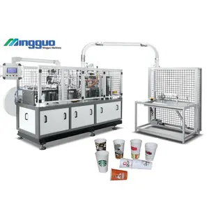 Automatische Pappbecher form maschine China Mingguo