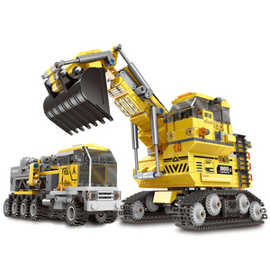 XINGBAO Kids <b>Toys</b> 8 in 1 Large Excavator <b>Toys</b> Giant Excavator Building Blocks <b>Bricks</b> <b>Toys</b> for Kids Birthday Christmas Gifts - Product Image 4