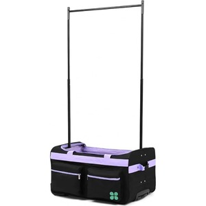 Free sample Lightweight Travel <b>Bag</b> with Rolling Garment Duffle <b>for</b> <b>Costumes</b>, Polyester <b>Dance</b> <b>Bag</b>, and Handy Garment Rack - Product Image 4