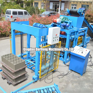 Máquina Automática para Fabricar Bloques de Hormigón QT4-<span class=keywords><strong>25</strong></span>, Línea de Producción de Ladrillos Huecos, Sólidos, de Pavimentación e Interconectados para la Construcción - Product Image 1