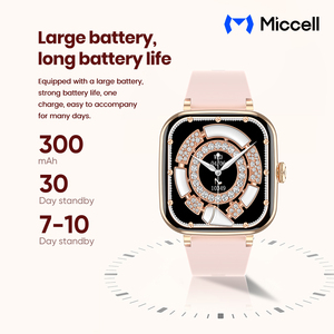 Reloj Inteligente Miccell 1.72 TFT LCD con Pantalla Táctil 4G, Brújula, Correa de Silicona, Monitor de Salud, GPS, Rastreador de Actividad Física, Resistente al Agua, Unisex - Product Image 3