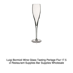Verre à vin Luigi Bormioli Perlage Flut 17,5 cl, fournitures pour restaurants, fournitures pour bars, vente en gros - Product Image 2