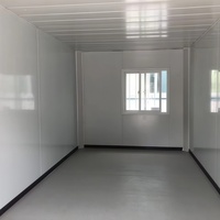 Maison conteneur modulaire préfabriquée isolée personnalisée à 2 chambres pour une résidence permanente