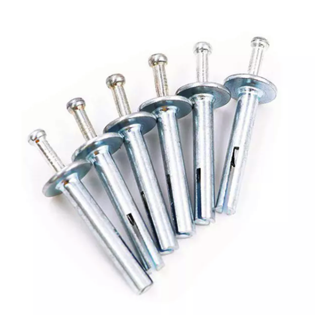 Factory Price Galvanized Zinc  Head Nail Hammer Drive  Anchor Hammer Drive Pin With Good Quality